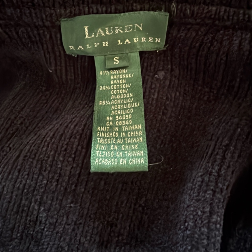 Ralph Lauren Black Blazer with Crest - Picture 4 of 5